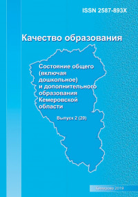 Качество образования. Состояние общего (включая дошкольное) и дополнительного образования Кемеровской области (2019)